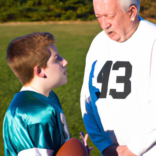 Cầu thủ trẻ nhận lời khuyên từ huyền thoại bóng đá già