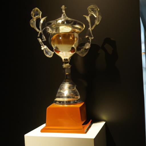 Cúp Asian Cup được trưng bày