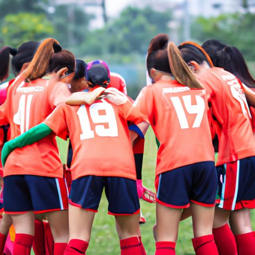 Đội bóng đá nữ Việt Nam tập trung trước trận đấu