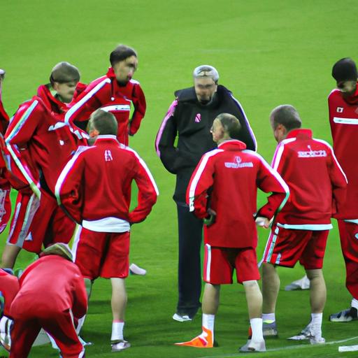 HLV của đội hình Bayern Munich mạnh nhất đang chỉ đạo cho các cầu thủ